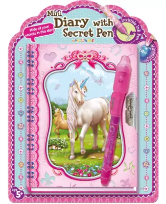 Pamiętnik z niewidzialnym długopisem Jednorożce