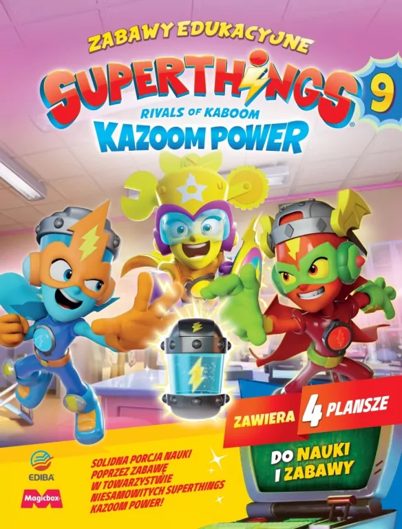 SuperThings. Zabawy Edukacyjne cz.9 + figurka - tantis.pl
