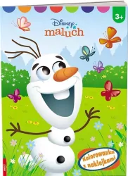 Kolorowanka z naklejkami. Disney Maluch