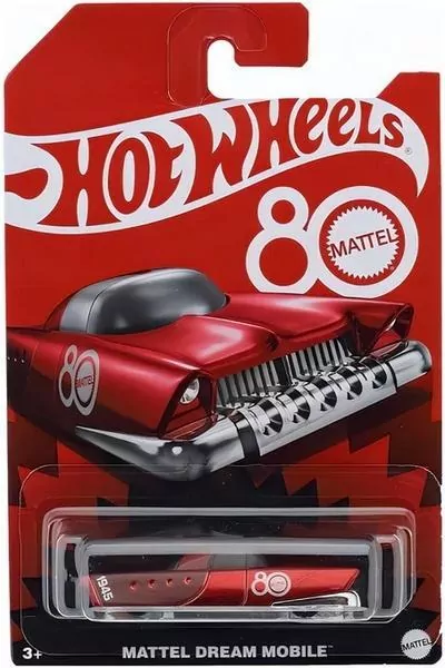 Hot Wheels 80-lecie Dream Mobile Samochodzik - tantis.pl