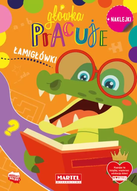 Główka pracuje. Łamigłówki - tantis.pl