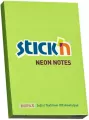 Notes samoprzylepny zielony neon 76x51mm - tantis.pl