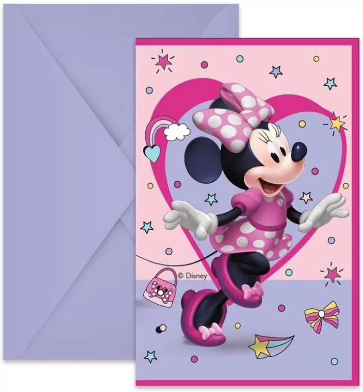 Zaproszeniai Myszka Minnie Junior - tantis.pl