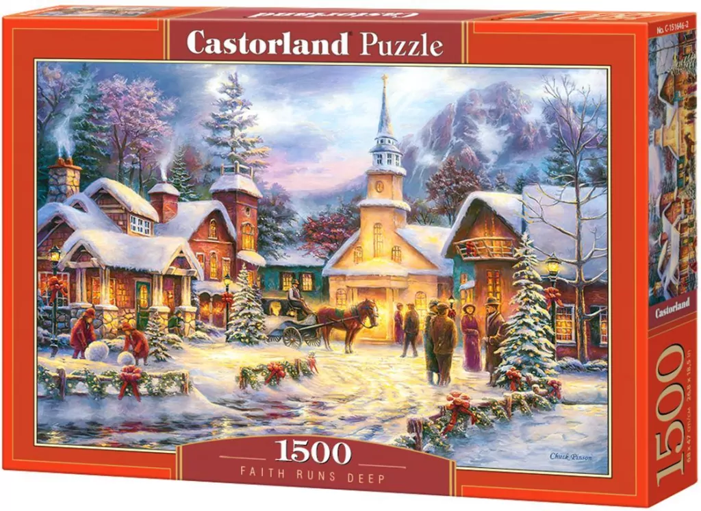 Puzzle 1500. Wiara sięga głęboko. Faith Runs Deep. 151646 - tantis.pl