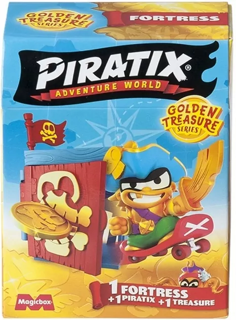 Piratix Golden Treasure Fortress 1 szt. mix - tantis.pl