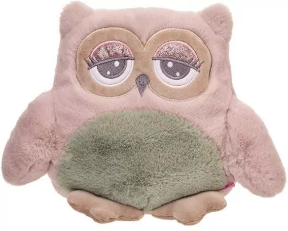 Sowa Abby różowo-miętowa 23cm - tantis.pl