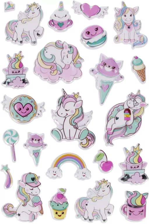 Naklejki Sticker BOO Jednorożec - tantis.pl