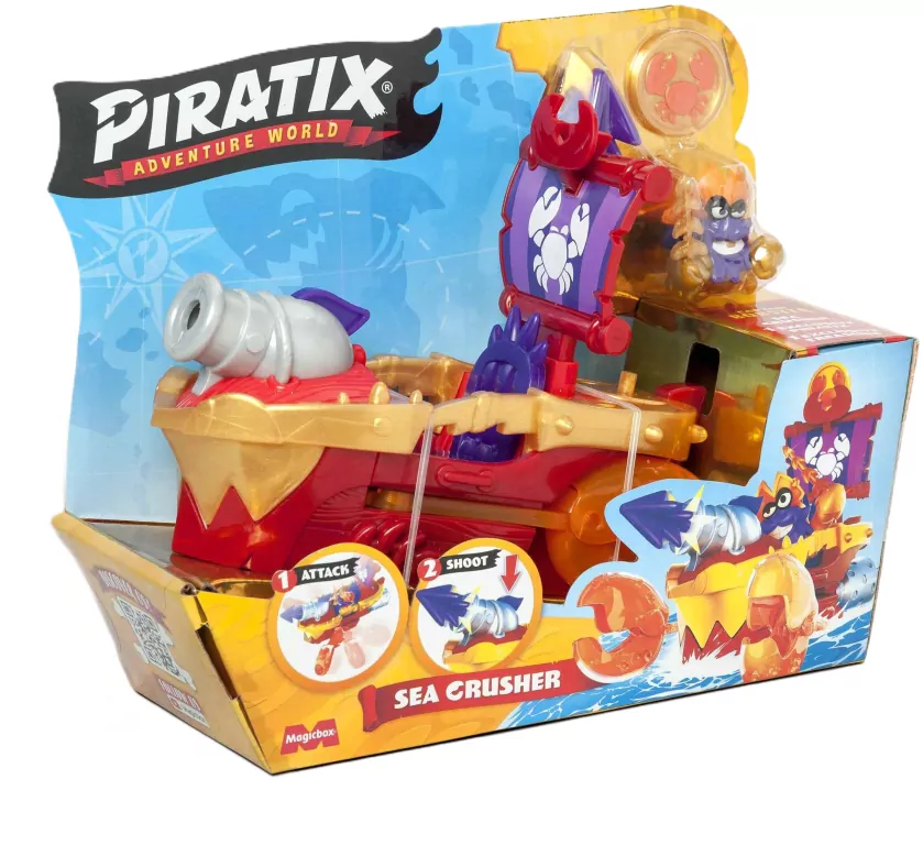 Piratix S Playset Sea Crusher - tantis.pl