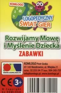 Rozwijamy mowę i myślenie dziecka. Zabawki. - tantis.pl