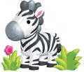 ZEST KREAT NAKLEJKI 3D ZOO ZEBRA MFP B/C - tantis.pl