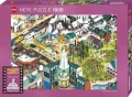 Puzzle 1000 Filmy Quantina Tarantino - tantis.pl