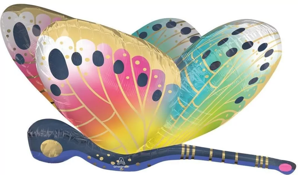 Balon foliowy kolorowa ważka - tantis.pl