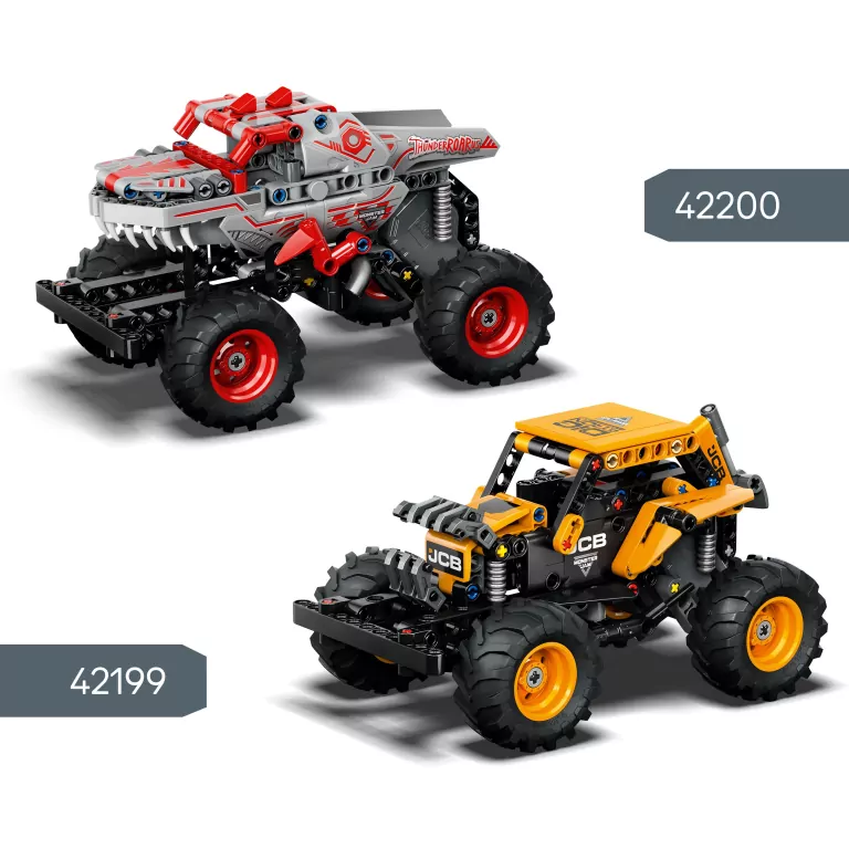 LEGO® Monster Jam™ ThunderROARus™ z napędem typu pull-back 42200 - tantis.pl