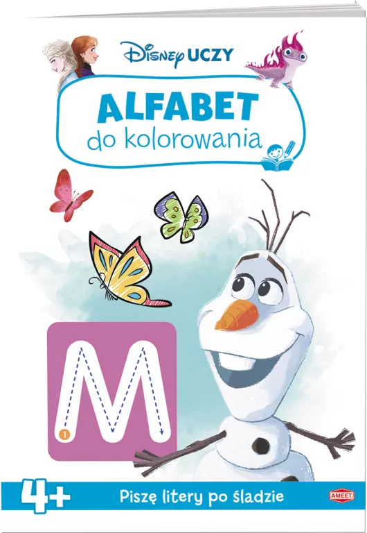 Disney uczy. Kraina lodu. Alfabet do kolorowania - tantis.pl