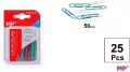 Spinacz biurowy 50mm 25szt Kolorowe - tantis.pl