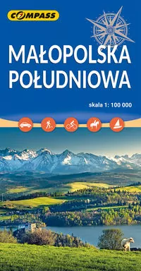 Mapa - Małopolska Południowa 1:100 000 - tantis.pl