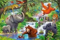 Puzzle 40 maxi Jungle Animals CASTORLAND - tantis.pl