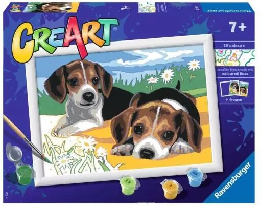 CreArt dla dzieci: Szczeniaczki Jack Russel - tantis.pl