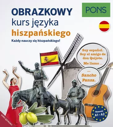 Obrazkowy kurs języka hiszpańskiego A1-A2 - tantis.pl