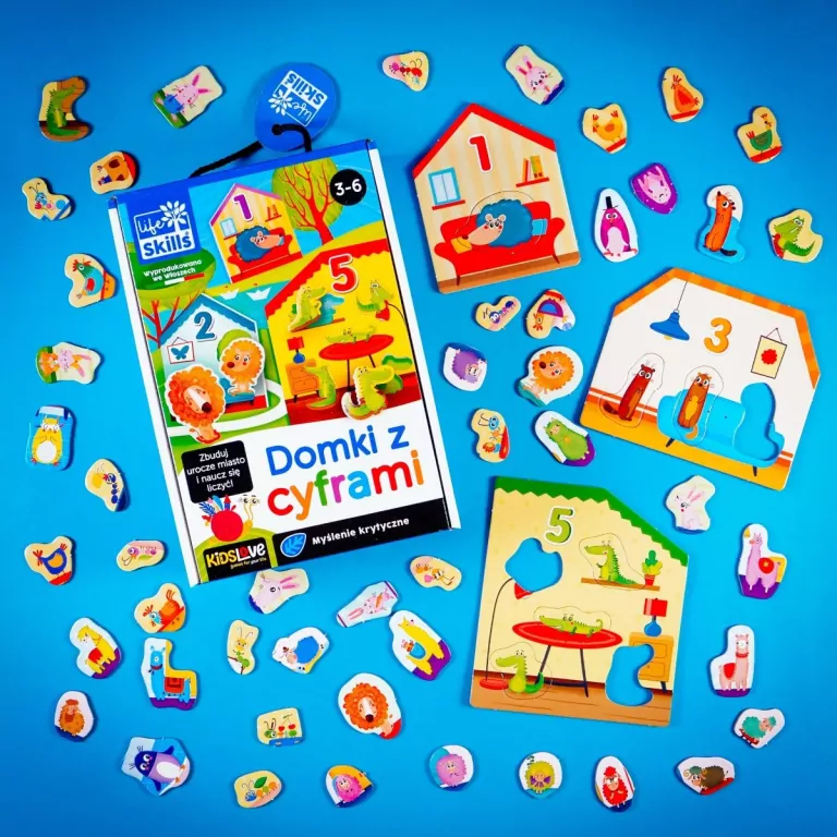 Domki z cyframi. Life Skills - tantis.pl