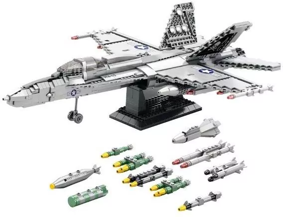 Klocki F-18 1387el - tantis.pl