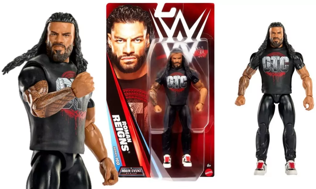WWE FIGURKA ROMAN REIGNS MAIN EVENT SER JHH82 W4 - tantis.pl