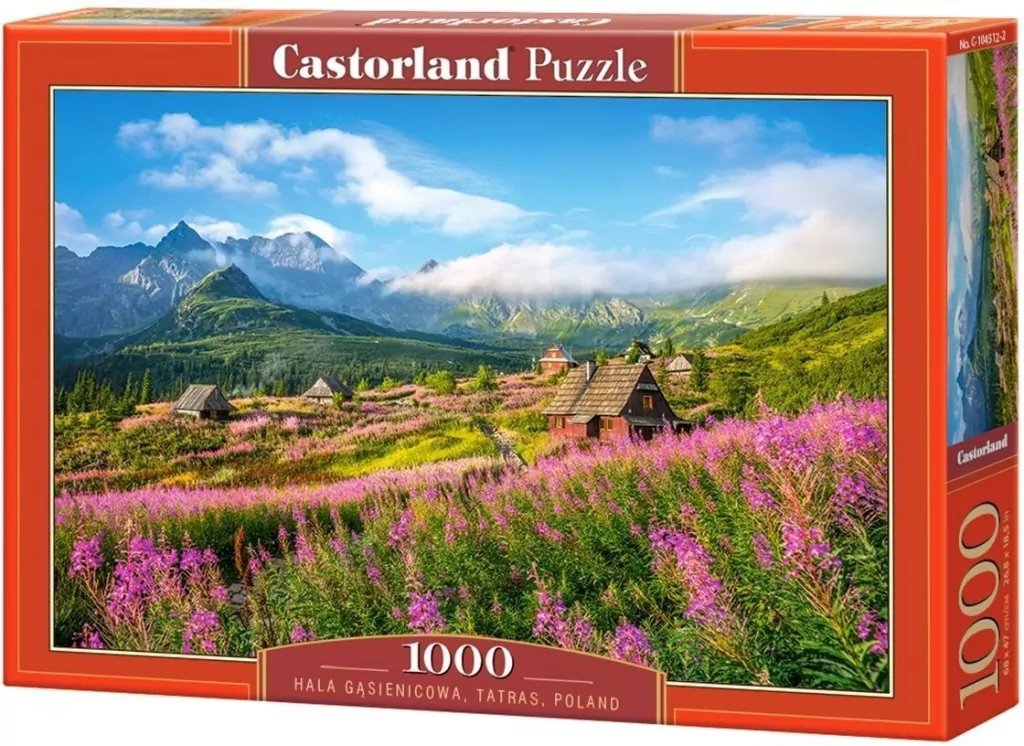 Puzzle 1000. Hala Gąsienicowa Tatry Polska. 104512-2 - tantis.pl