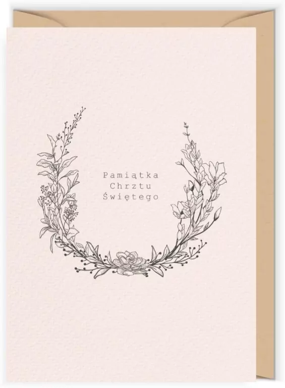 Karnet Chrzest - tantis.pl