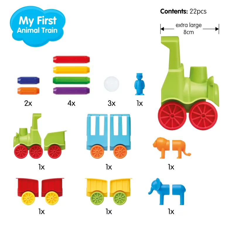 My First Animal Train. SmartMax - tantis.pl