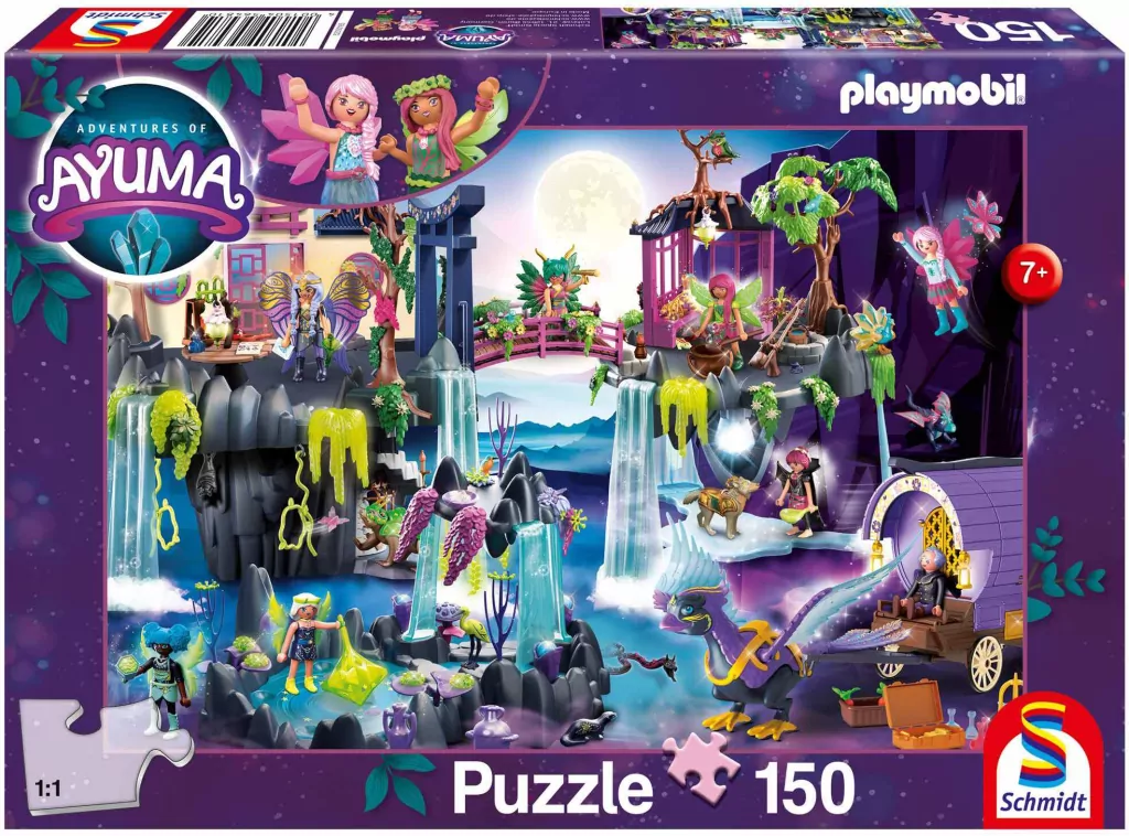 Puzzle 150. Playmobil Adventures of Ayuma - tantis.pl
