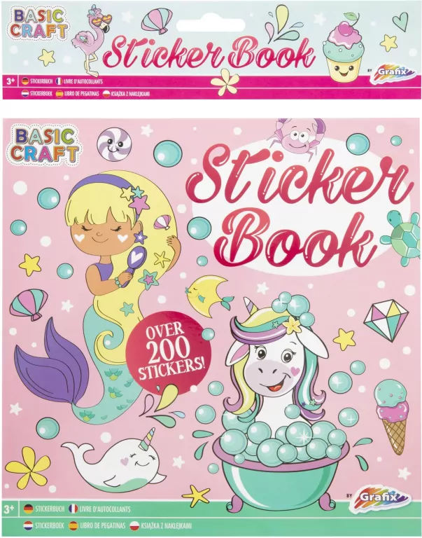 Książeczka z naklejkami 9 arkuszy 21x21cm - tantis.pl