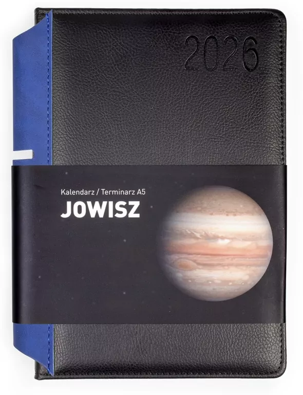 KALENDARZ KSIAZ A5 OPR TW DZIENNY JOWISZ CZA/NIB - tantis.pl