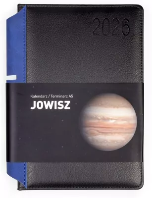 KALENDARZ KSIAZ A5 OPR TW DZIENNY JOWISZ CZA/NIB