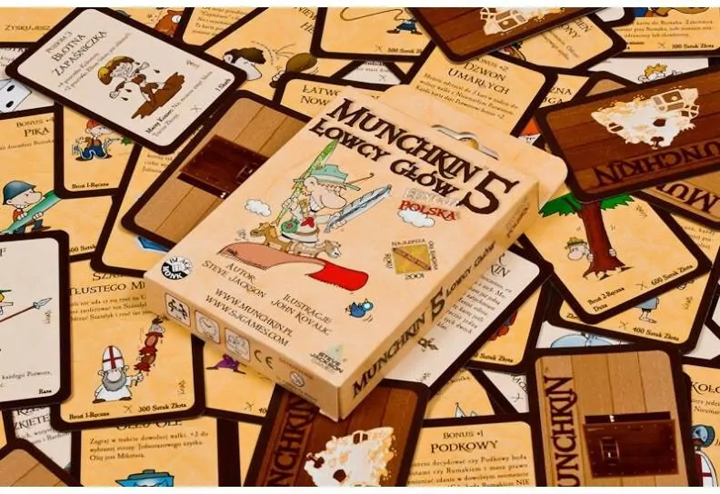 Munchkin 5. Łowcy głów. Dodatek do gry - tantis.pl