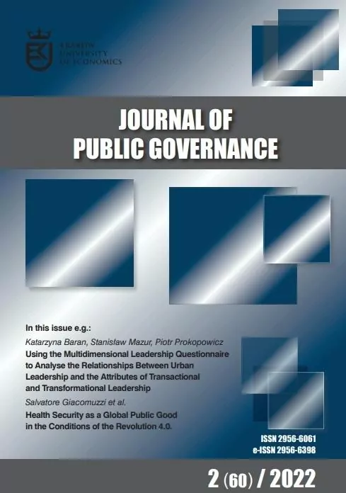 Journal of Public Governance 2/2022 - tantis.pl