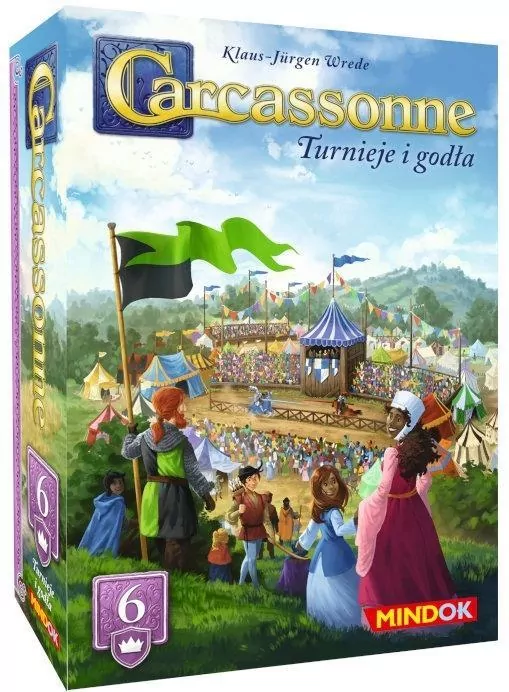 Carcassonne 6 Turnieje i Godła Edycja 3 - tantis.pl