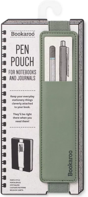 Bookaroo Pen Pouch Uchwyt na długopis zielony - tantis.pl