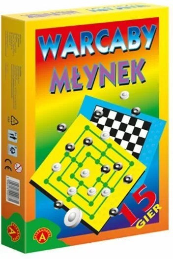 Warcaby. Młynek - tantis.pl