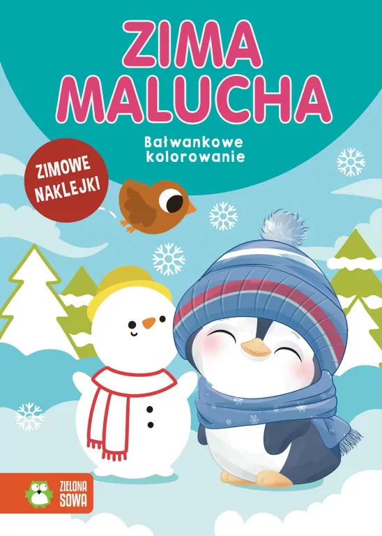 Zima malucha. Bałwankowe kolorowanie - tantis.pl