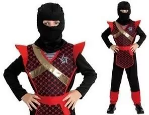 Strój Ninja Wojownik rozmiar S 110-120cm - tantis.pl