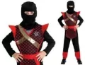 Strój Ninja Wojownik rozmiar S 110-120cm - tantis.pl