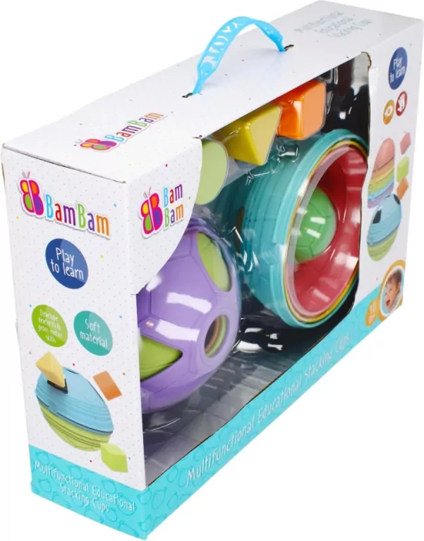 Sorter kubeczki wielofunkcyjne BAM BAM - tantis.pl