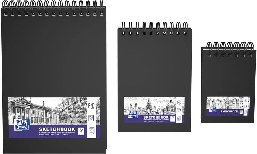 Blok artystyczny szkicownik A6/80K 100g OXFORD - tantis.pl