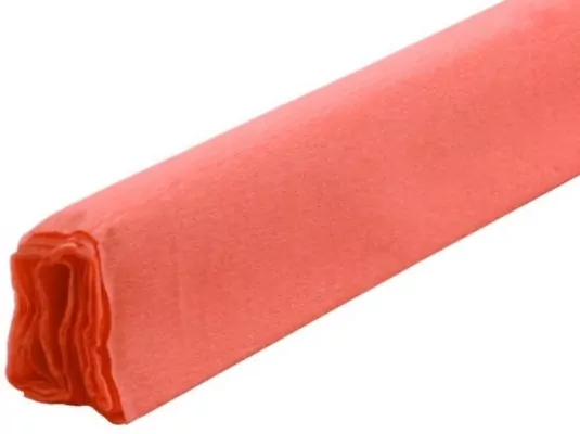 Bibuła marszczona łososiowa 50x200, 10 sztuk