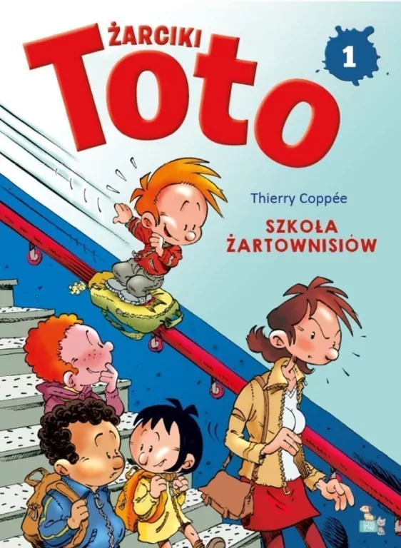 Komiks. Żarciki toto. Szkoła żartownisiów. Tom 1 - tantis.pl