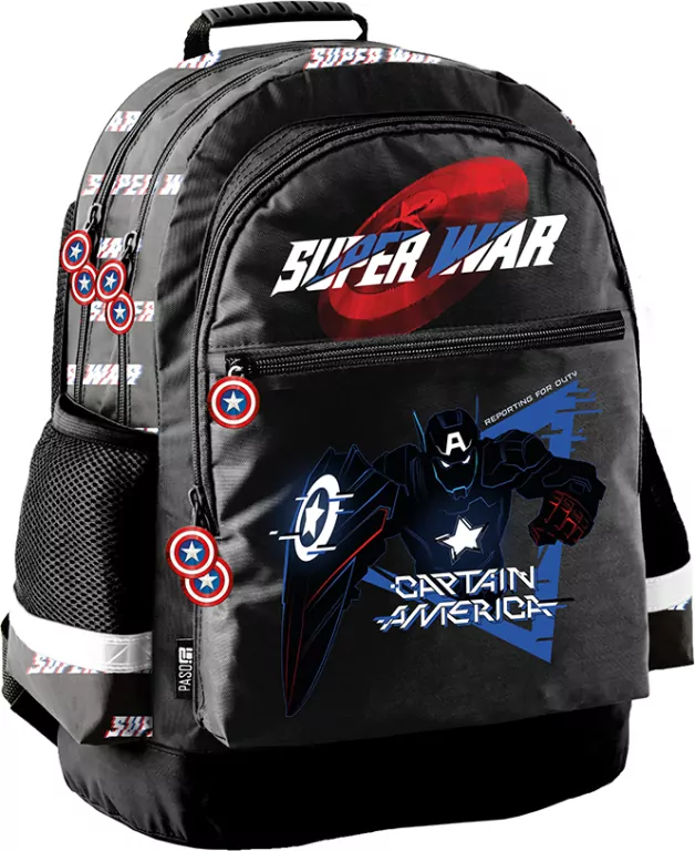 Plecak 2-komorowy Marvel Captain America AV26KK-116 - tantis.pl