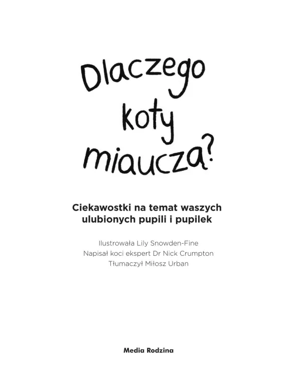 Dlaczego koty miauczą? - tantis.pl