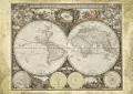 Puzzle PQ 2000 Historyczna mapa świata G3 - tantis.pl