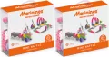 Multipak: Mini Waffle Konstruktor 140. Różowy x2 - tantis.pl