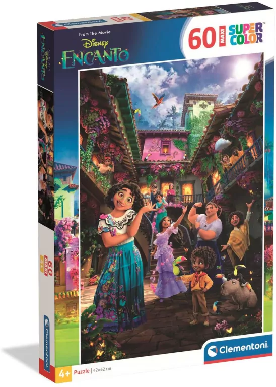 Puzzle 60 Maxi Super Color Encanto - tantis.pl